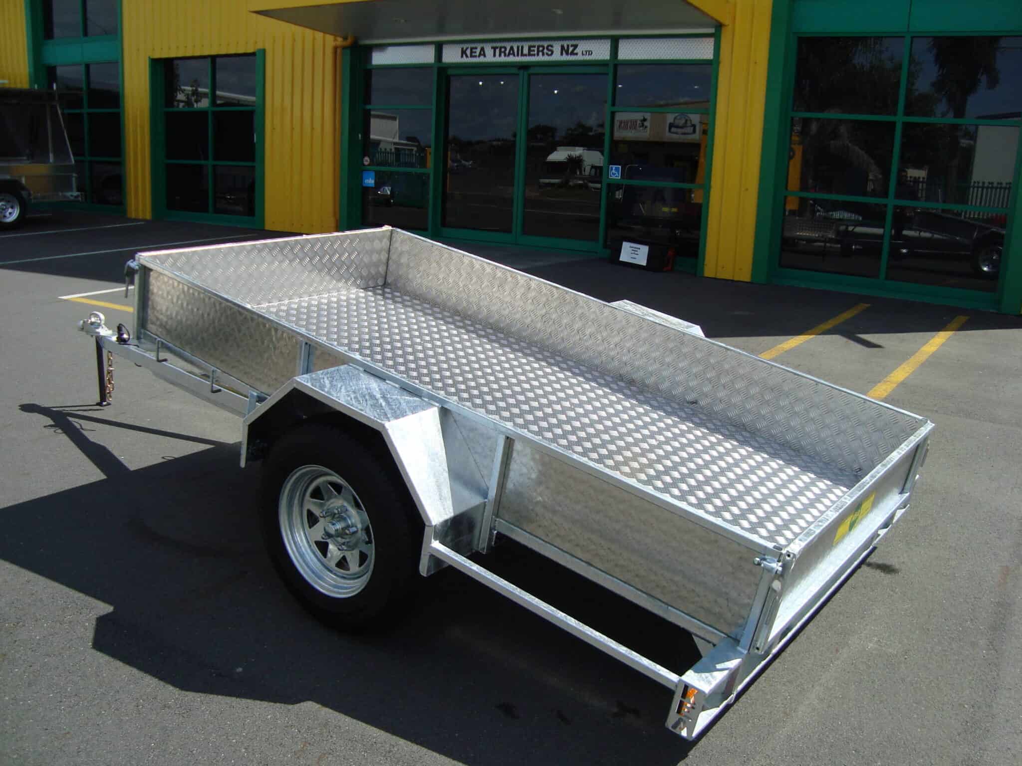 K844T Single Axle Heavy Duty Tipping Trailer Kea Trailers